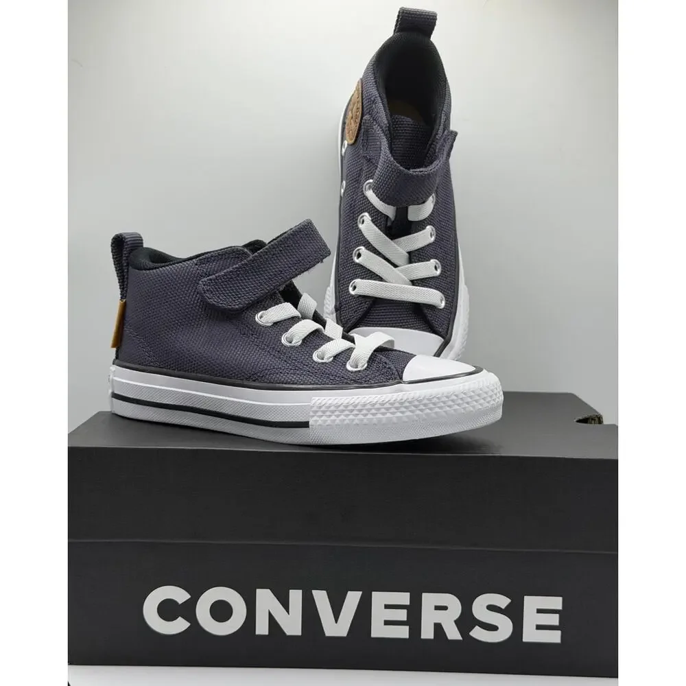 Converse Malden Street Mid 11 Youth Shadow Purple White Gingersnap NIB A09320F